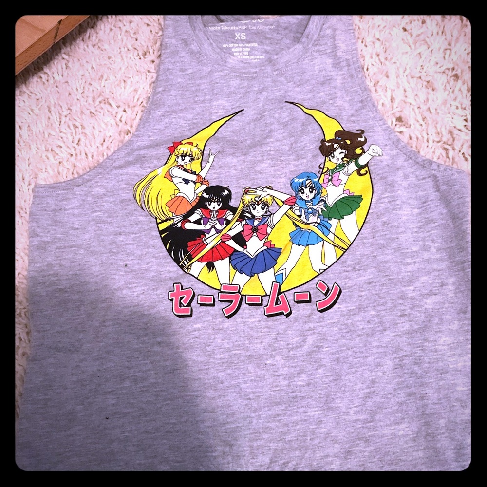 Hot topic Sailor moon tank top